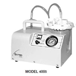 Portable Aspirator with 1500 ml Disposable Canister, Suction Tubing Kit, 3 Filters