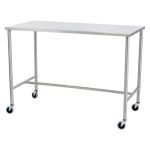 Blickman 7846SS Sawyer Instrument Table with H-Brace, 60' x 24'