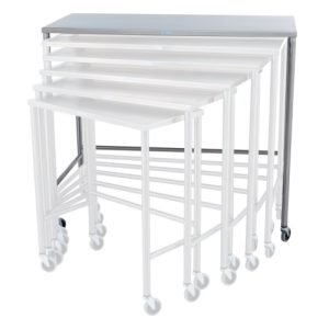 Blickman Largest (7822SS) Nested Table, 48' x 42' x 24'