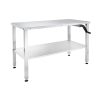 Blickman 7836HYD Hydraulic Instrument Table, 60' x 30'