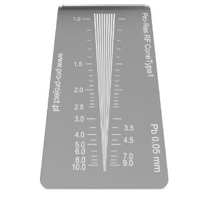 Pro-Project Pro-Resolution Cone Type 1 Radiography Pattern