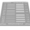 Pro-Project Pro-Resolution Bar Type 5 Radiography Pattern