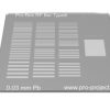 Pro-Project Pro-Resolution Bar Type 8 Radiography Pattern