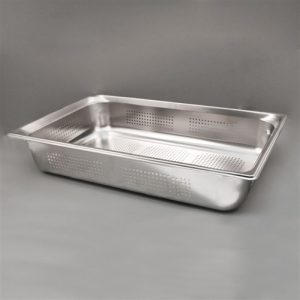 Sklar Perforated Tray - 20 3/4' x 12 3/4' x 4' (Pack of 6)