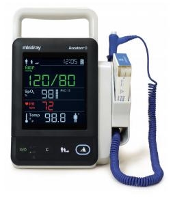 Accutorr 3 Spot Check Vital Sign Monitor NIBP w/ Masimo SpO2 and SmarTemp