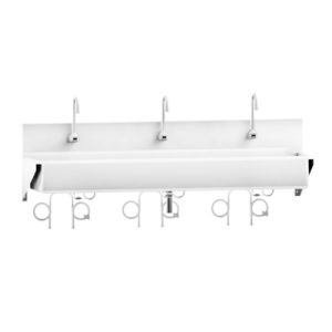 Blickman Infrared Windsor Scrub Sink - Triple Station