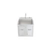 Blickman Pedestal (9881SSP) Lodi Scrub Sink - Single Station