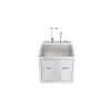 Blickman Wall Mounted (9881SSW) Lodi Scrub Sink - Single Station