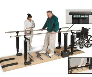 Hausmann Patented Mobility Platform with Electric Height Bars