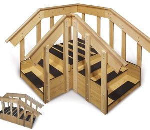 Hausmann ADA Convertible “Space-Saver” Staircase