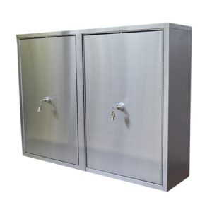 Omnimed Twin Double Door Narcotic Cabinet