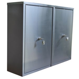 Omnimed Twin Double Door Narcotic Cabinet