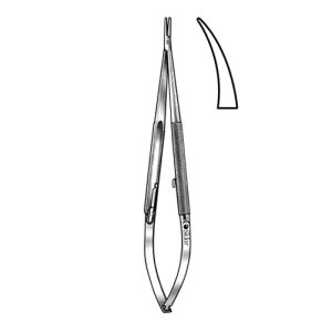 Sklar Reill Micro-Needle Holder with Pen-Type Handle 6' (Curved)
