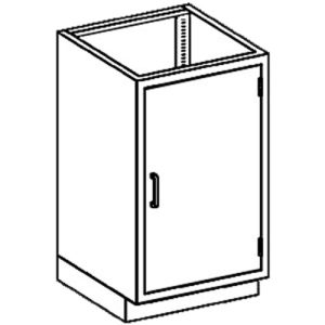 Blickman Single Width Base Cabinet, 24'