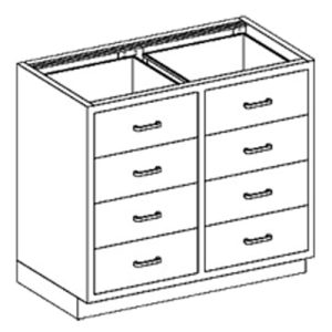 Blickman DT35HS Base Cabinet 35'