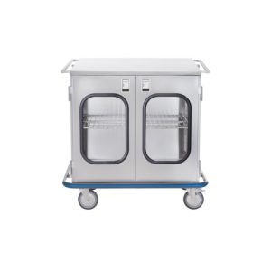 Blickman Solid Doors (CCC2-19) Multipurpose Case Cart