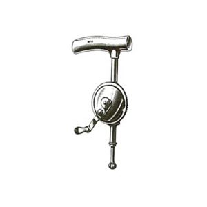 Miltex Stille Pattern Cranial Drill Set 2.5mm-4mm Twist Drills - 4mm-16mm Burrs & 1 Trephine 10mm