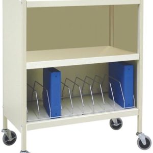 Omnimed Economy Closed Style Chart Rack with Locking Option