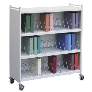 Omnimed Extra Wide Cabinet Style Chart Rack (Wired Dividers)
