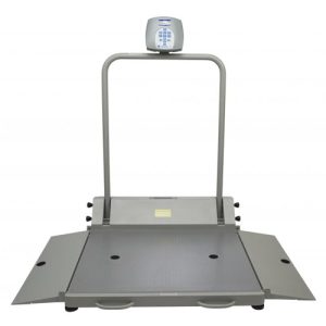 Health O Meter Digital Wheelchair Scale with Dual Ramps, Kg Only