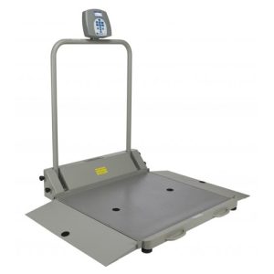 Health O Meter Digital Wheelchair Scale with Dual Ramps