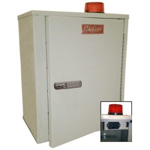 Harloff Narcotics Cabinet with Audio and Visual Alarm, Basic E-Locking, Single door