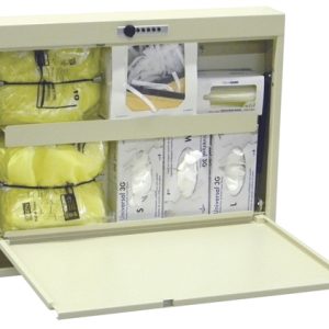 Omnimed Isolation Wall Desk With Combo Lock