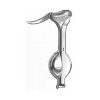 Miltex Steiner-Auvard Weighted Vaginal Specula, Slightly Curved Blade 5.5' x 1.25' at 90° Angle