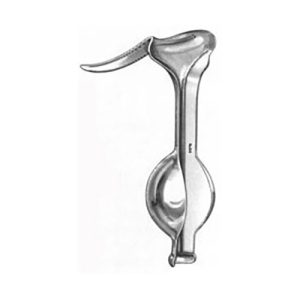 Miltex Steiner-Auvard Weighted Vaginal Specula, Slightly Curved Blade 5.5' x 1.25' at 90° Angle