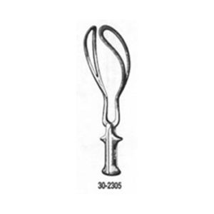 Miltex Simpson Obstetrical Forceps 12.25' - Short Model