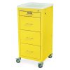 Harloff Isolation Cart, Four Drawers with Key Lock