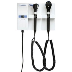Riester 3653-L2L2-XXXXU Ri-former Wall Diagnostic System - Base Unit with L2 LED Otoscope & L2 LED Ophthalmoscope