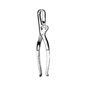 Sklar Wolford Bone Holding forceps, 9 3/4'