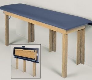 Hausmann Series 4075 Wall Folding Treatment/Changing Table