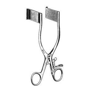 Sklar Meyerding Retractor 1' x 1.25', Self Retaining