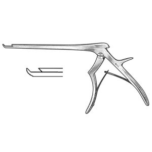 Sklar Platfuss Laminectomy Punch, 2mm Tip, 40 Degrees, Angled Down, 7'