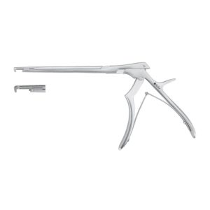 Sklar Kerrison Rongeur, 90 Degrees Down, DLC Carbon Coating 11', 6mm with Ejector