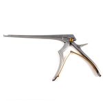 Sklar Kerrison Rongeur, 90 Degrees Up, Thin Footplate, 10', 2mm DLC Carbon Coating with Ejector