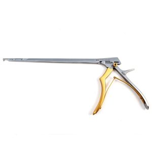Sklar Kerrison Rongeur, 90 Degrees Down, Thin Footplate, 7', 1mm DLC Carbon Coating with Ejector