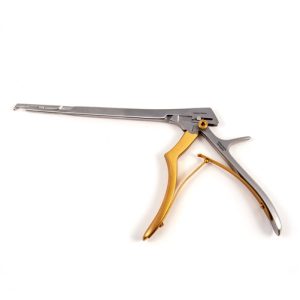 Sklar Kerrison Rongeur, Thin Footplate, 40 Degrees Forward Down, 12', 1mm with Ejector