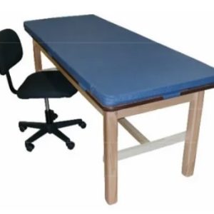 Bailey Classroom H-Brace Treatment Table with Removable Upholstered Mat