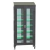Lakeside Wide Cabinet with (5) Glass Shelves