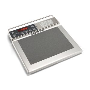 5125 Portable Stand-On Scale with standard weight (lb/kg) (X) and line cord adapter IEC Plug Type-B (B)