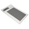 5127 Bariatric Portable Stand-On Scale with standard weight (lb/kg) (X) and line cord adapter IEC Plug Type-B (B)