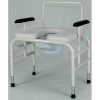 Gendron 523330, 30' Bariatric Height Adjustable Bedside Commode Chair with 750 lbs Weight Capacity