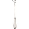 Sklar Borowski Aorta Retractor, Flexible Shaft, Curved 28mm x 20mm Fenestration Blade, 10'