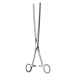 Sklar Kocher forceps, Straight, 16'