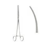 Sklar Sarot Forceps, Curved, 18'