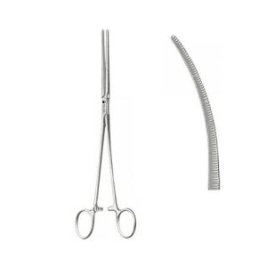 Sklar Sarot Forceps, Curved, 18'
