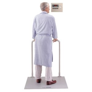 6102 Flush-Mounted In-Floor Scale with Kg only (K), data port (X) and flush-mounted readout (F)